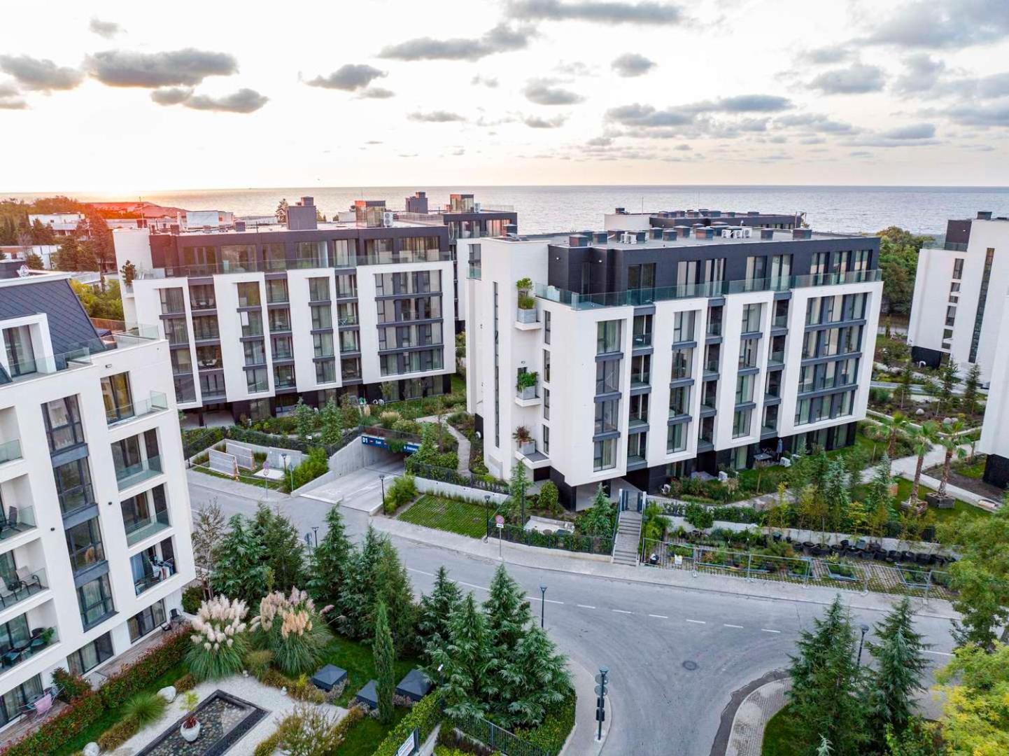 Sea Flats With Parking And Pool In Azur Residence Saints Constantine and Helena Exteriér fotografie